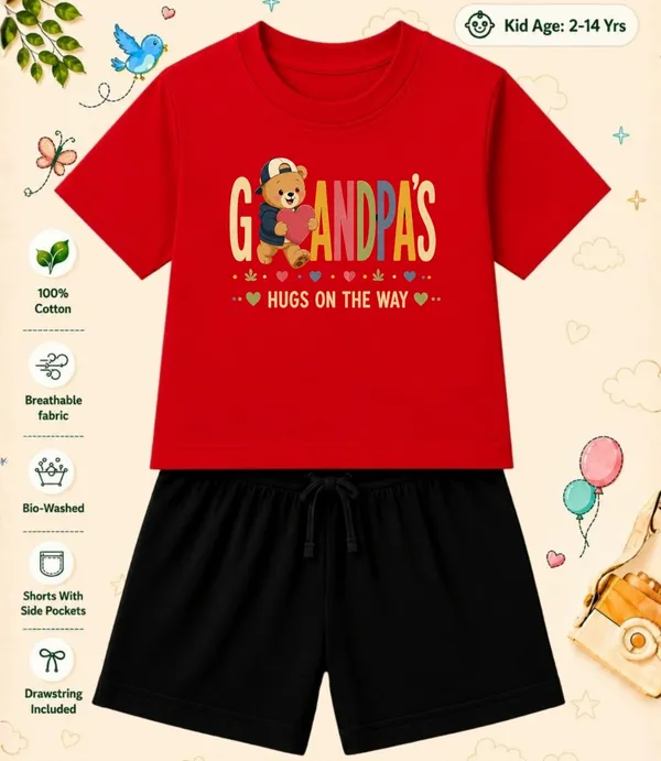 Grandpa's_Hugs_On_The_Ways-Kids_Regular_Short_Co-ord_Sets