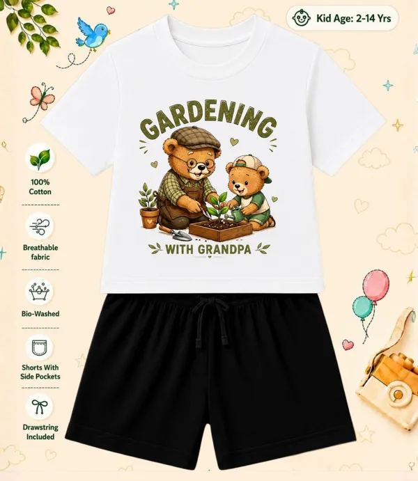 Gardening_With_Grandpa-Kids_Regular_Short_Co-ord_Sets