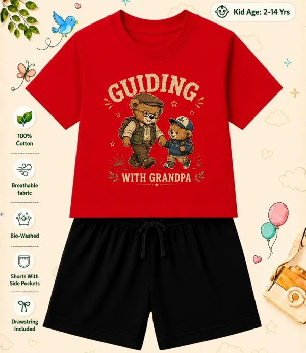 Guiding_With_Grandpa-Kids_Regular_Short_Co-ord