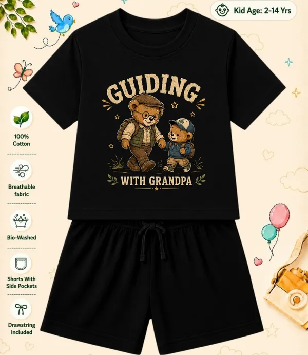 Guiding_With_Grandpa-Kids_Regular_Short_Co-ord