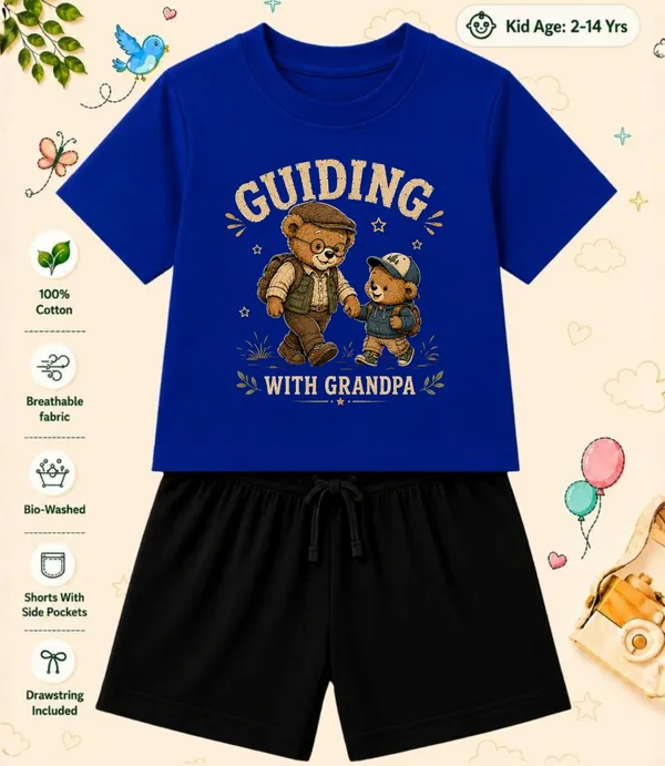 Guiding_With_Grandpa-Kids_Regular_Short_Co-ord