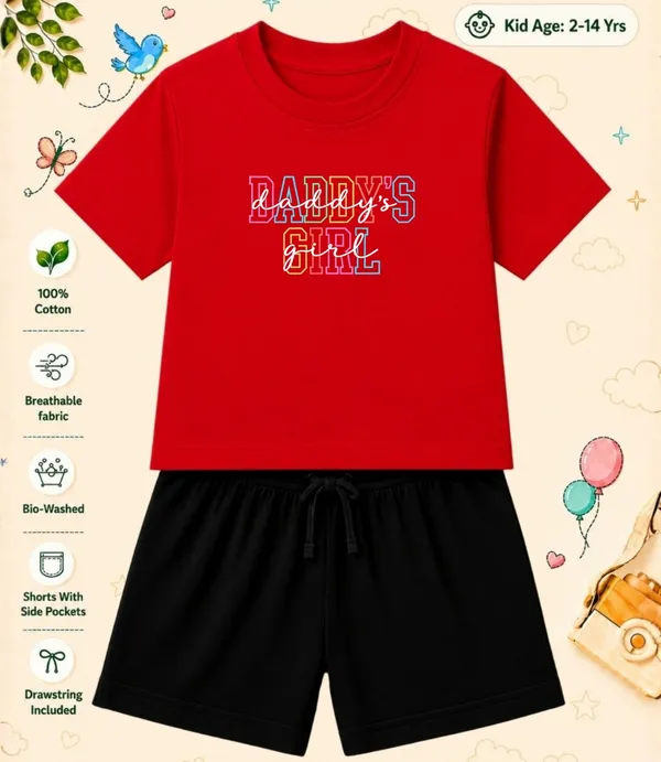 Dad_Girl-Kids_Regular_Short_Co-ord