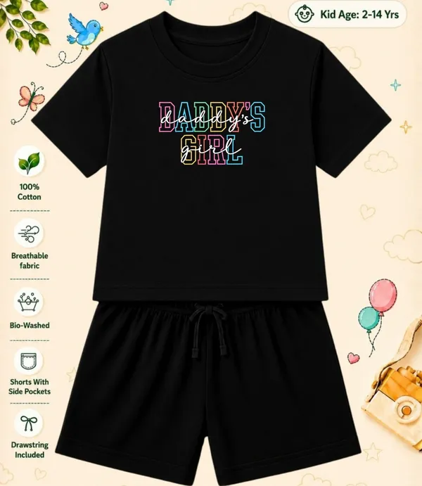 Dad_Girl-Kids_Regular_Short_Co-ord