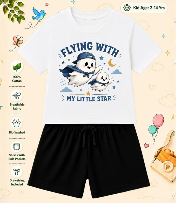 Flying_With_My_Little_Star_-Kids_Regular_Short_Co-ord_Sets