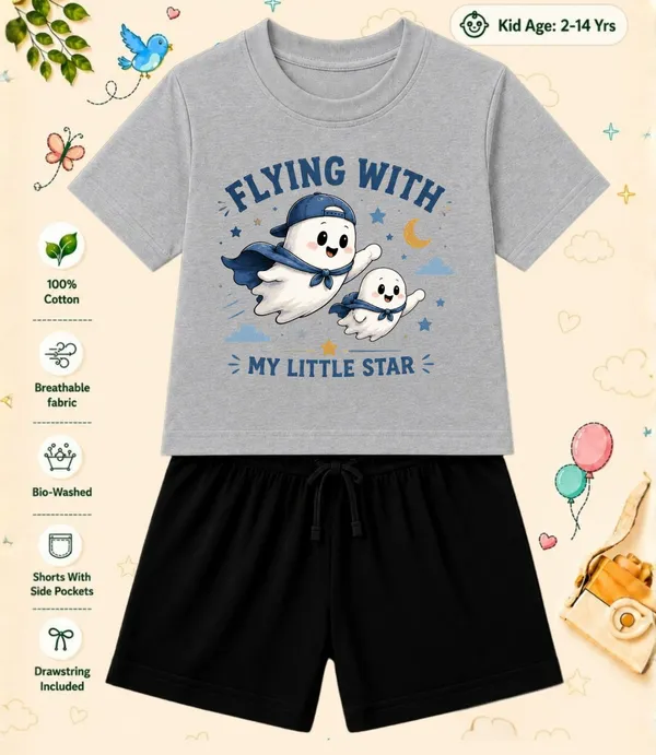 Flying_With_My_Little_Star_-Kids_Regular_Short_Co-ord_Sets