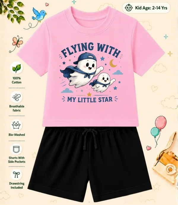 Flying_With_My_Little_Star_-Kids_Regular_Short_Co-ord_Sets