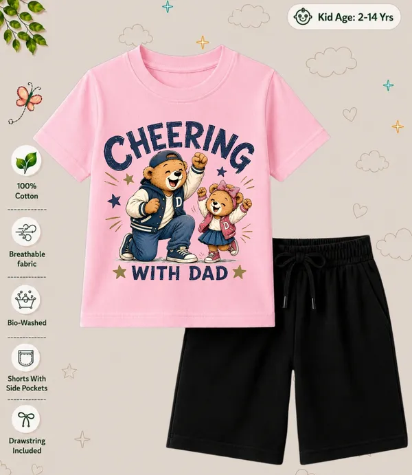 Cheering_With_Dad_Kids_Bermuda_Short_Co-ord_Sets