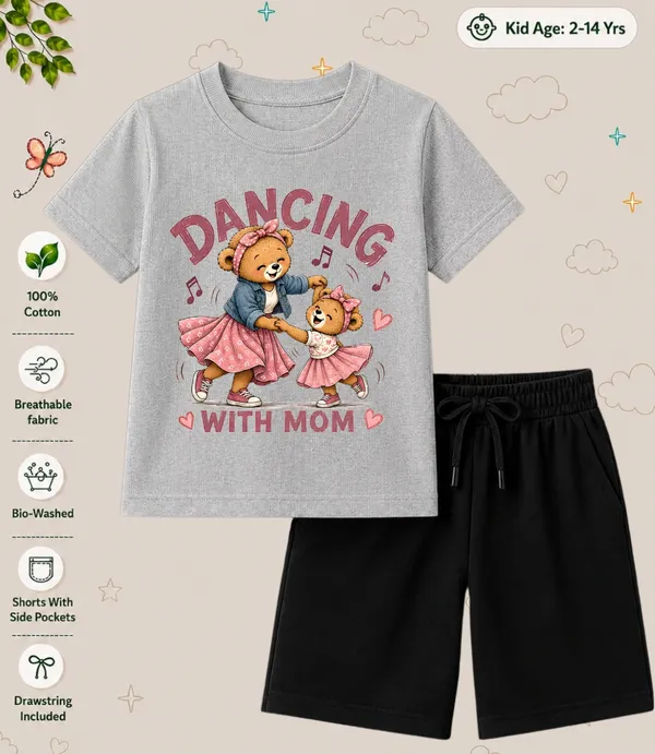 Dancing_With_Mom_Kids_Bermuda_Short_Co-ord_Sets