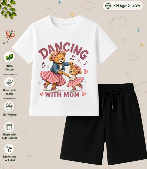 Dancing_With_Mom_Kids_Bermuda_Short_Co-ord_Sets