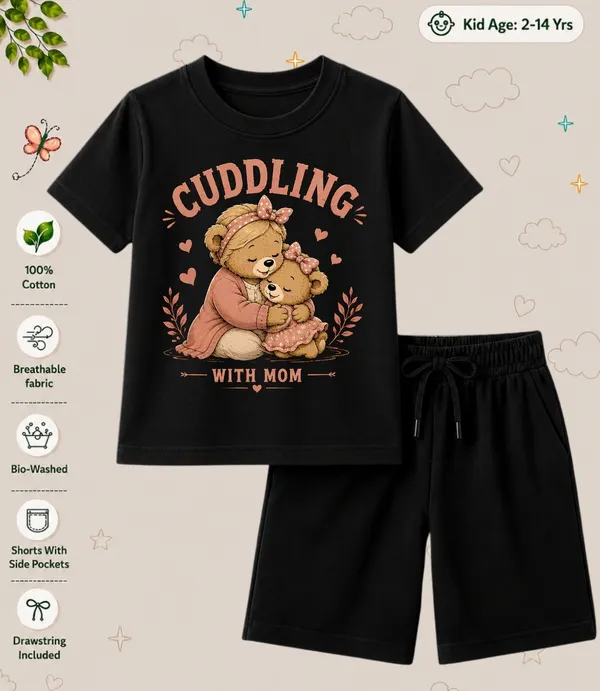 Cuddling_With_Mom_Kids_Bermuda_Short_Co-ord_Sets