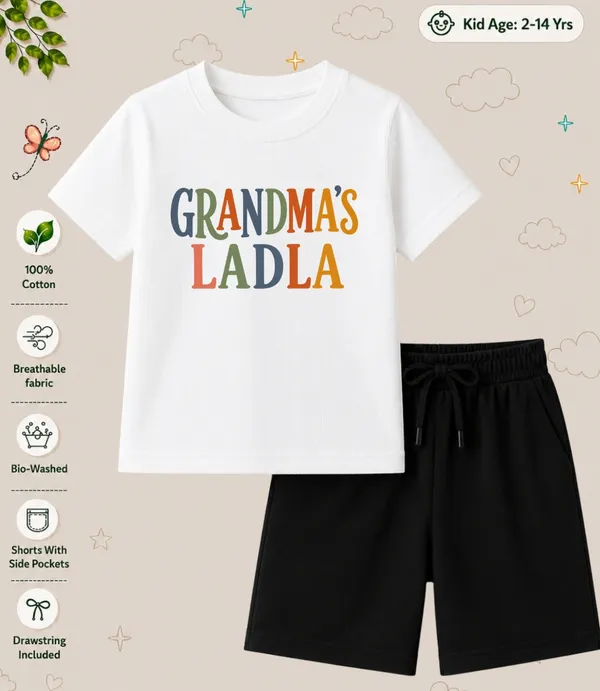 Grandma's_Ladla_Kids_Bermuda_Short_Co-ord_Sets