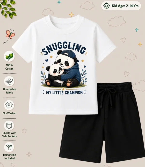 Snuggling_My_Little_Champion_Kids_Bermuda_Short_Co-ord_Sets