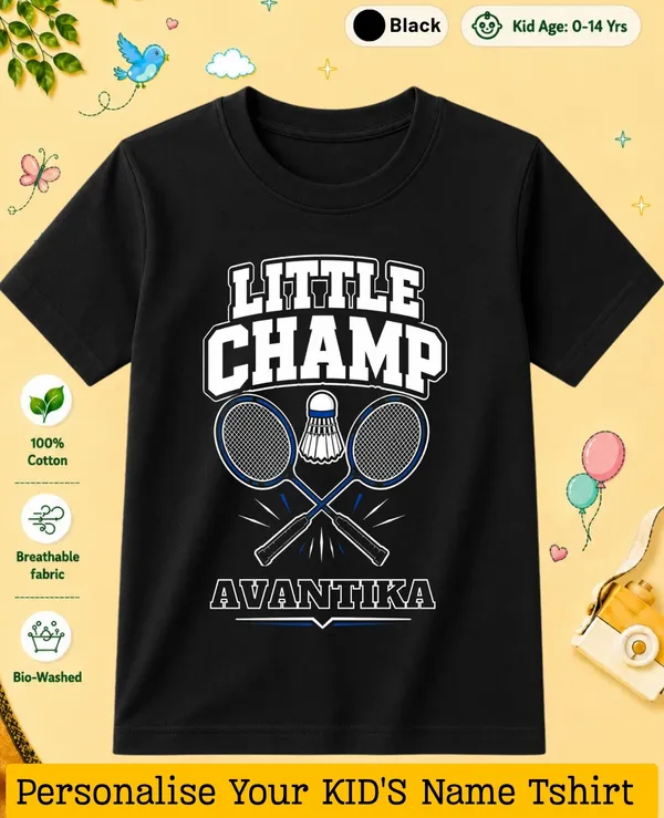 Badminton_Future_Star_Kids_Custom_Tee