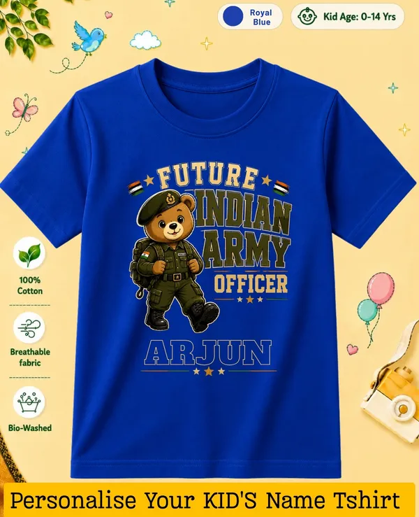 Future_Indian_Army_Kids_Custom_Tee