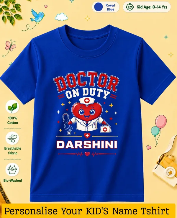 Doctor_On_Duty_Kids_Custom_Tee