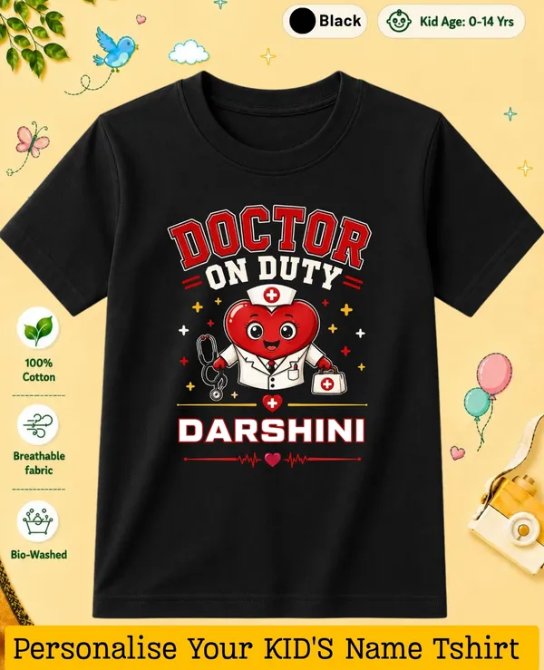 Doctor_On_Duty_Kids_Custom_Tee