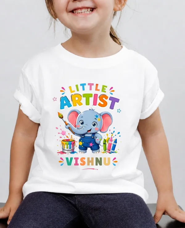 Little_Artist_Kids_Custom_Tee