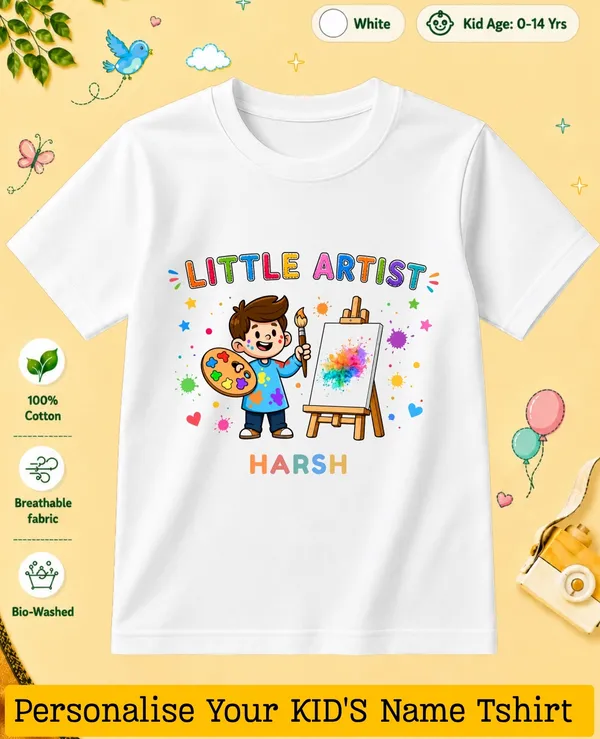 Little_Artist_Custom_Kids_Tee