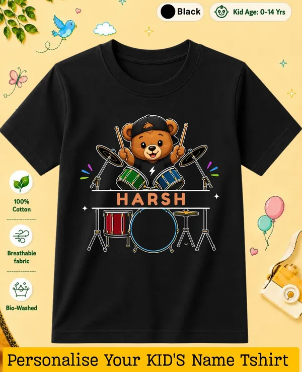 Little_Drummer_Kids_Custom_Tee
