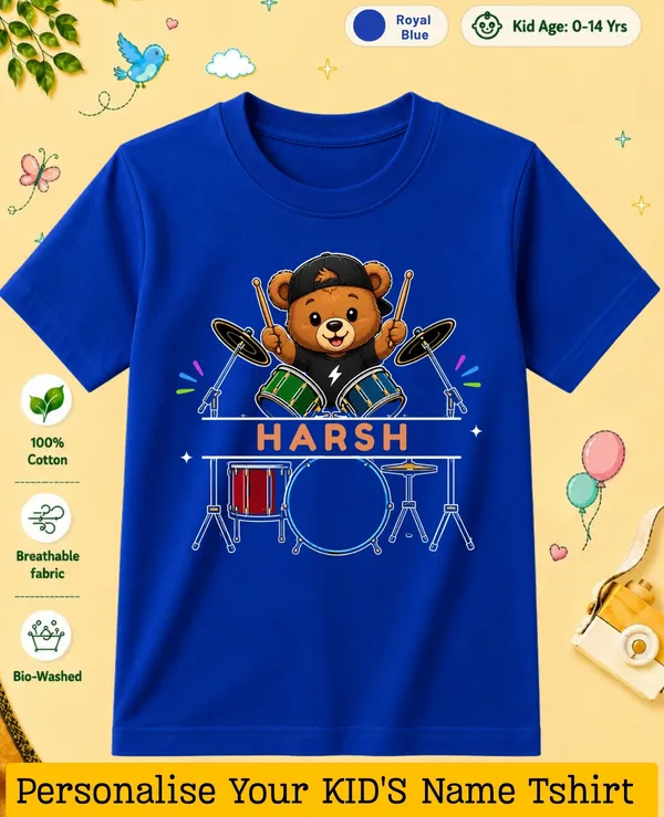 Little_Drummer_Kids_Custom_Tee