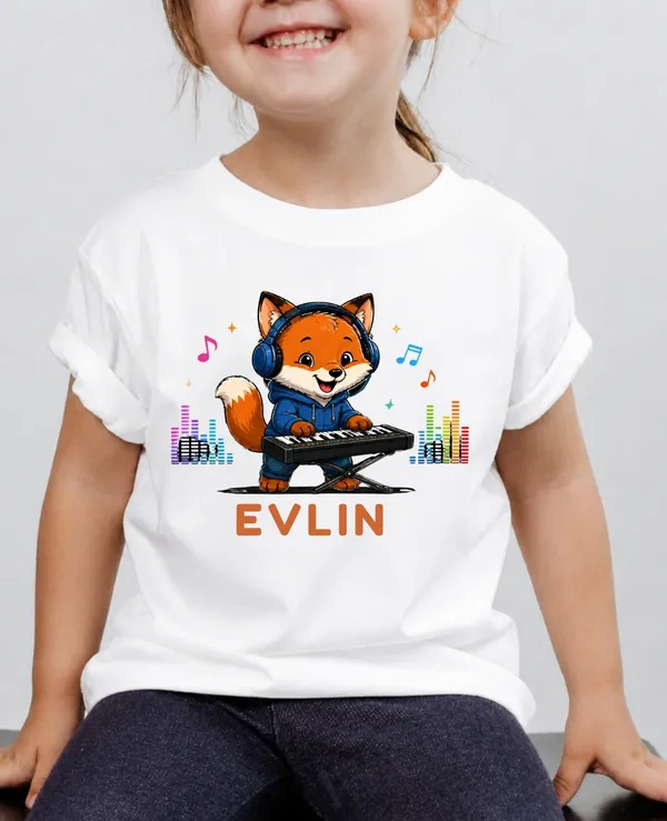 Music_Lover_Kids_Custom_Tee