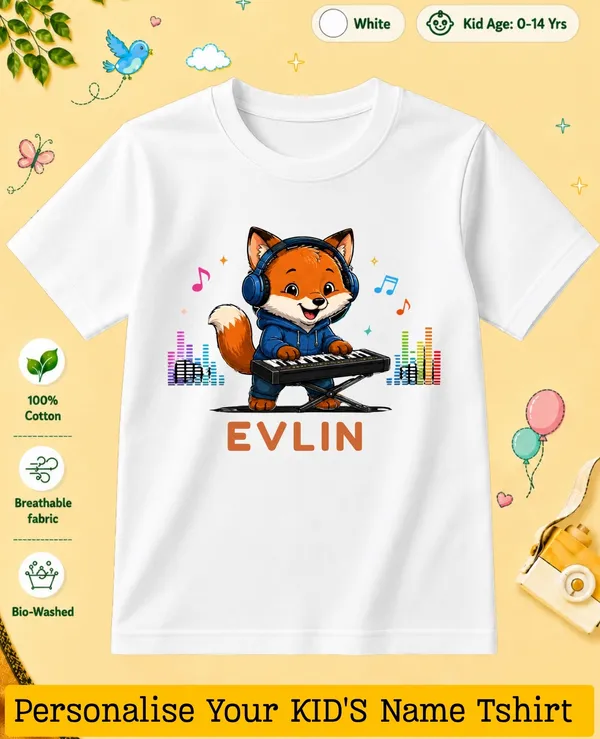 Music_Lover_Kids_Custom_Tee