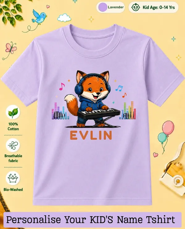 Music_Lover_Kids_Custom_Tee