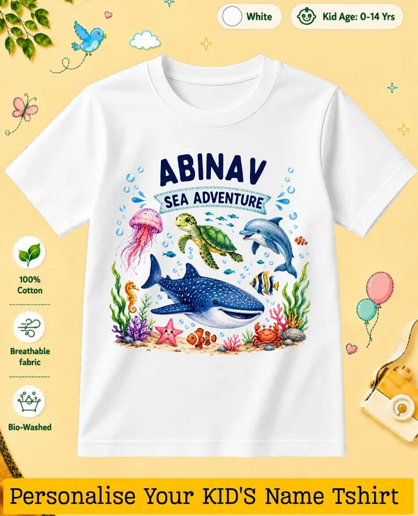 Ocean_Friend_Kids_Custom_Tee