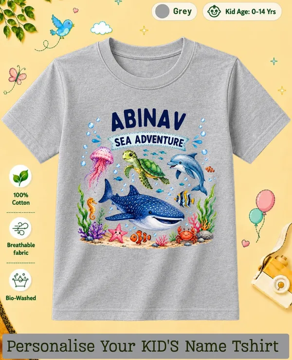 Ocean_Friend_Kids_Custom_Tee