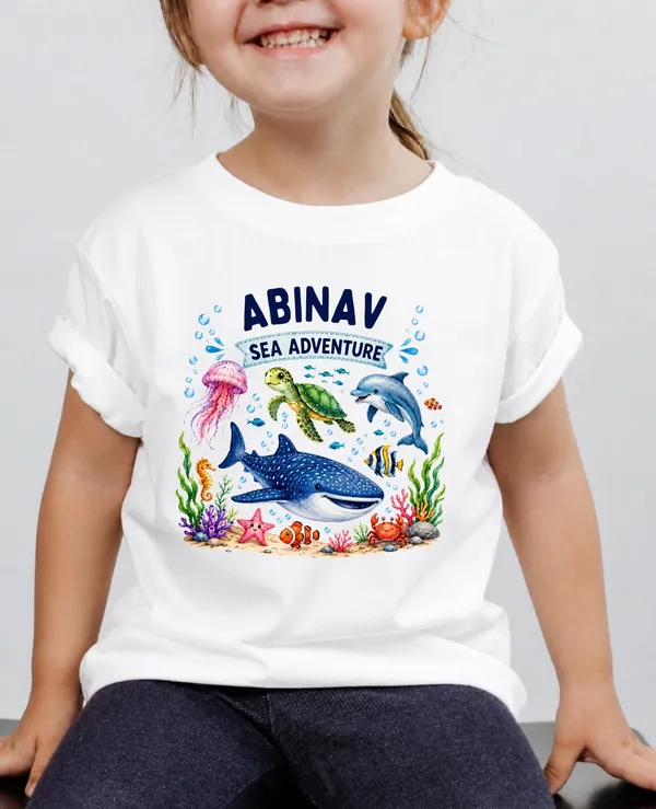 Ocean_Friend_Kids_Custom_Tee
