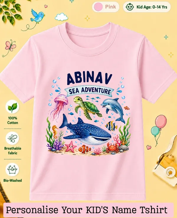 Ocean_Friend_Kids_Custom_Tee