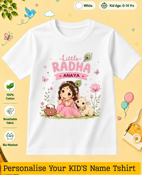 Little_Radha_Kids_Custom_Tee