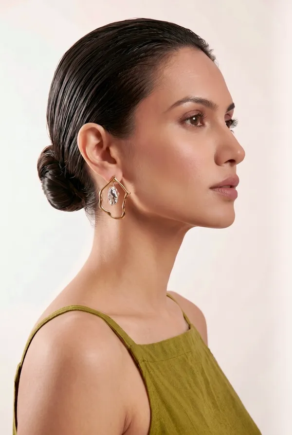 Silver_Nest_Earring