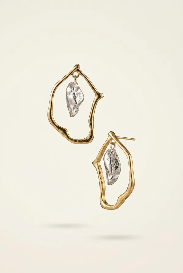 Silver_Nest_Earring
