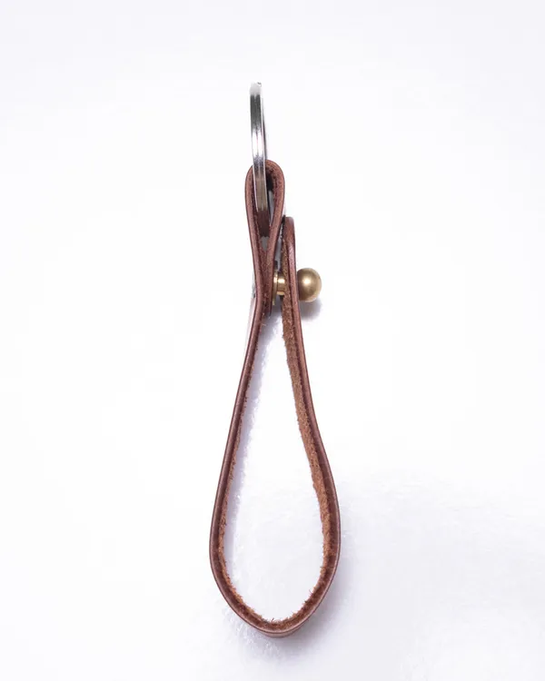 The_Loop_Tan_Full_Grain_Leather_Belt_Loop_Keychain