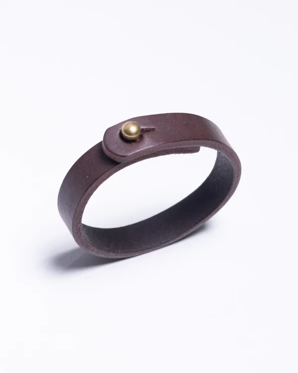 The_Strap_-_Brown_Full_Grain_Leather_Wrist_Band