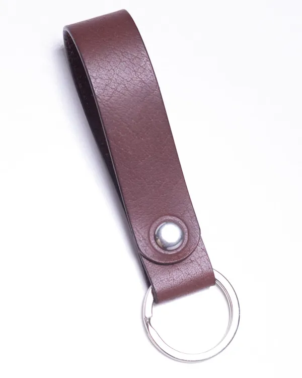 The_Strip_-_Brown_Full_Grain_Leather_Keychain