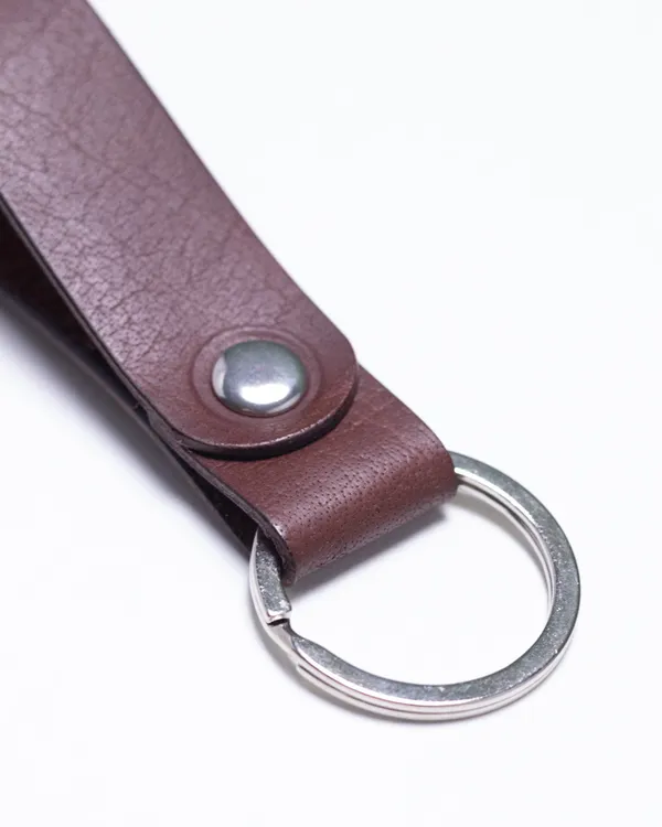 The_Strip_-_Brown_Full_Grain_Leather_Keychain