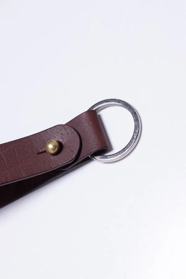 The_Loop_-_Brown_Full_Grain_Leather_Belt_Loop_Keychain