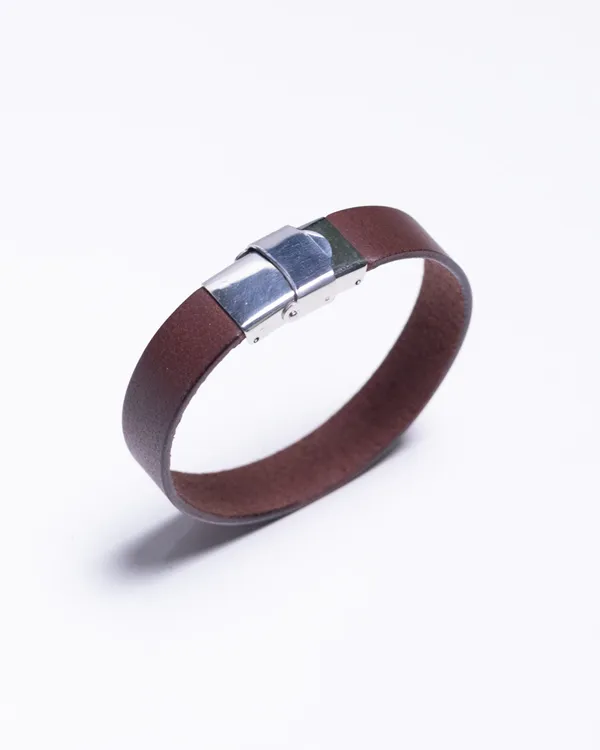 The_Stride_-_Brown_Full_Grain_Leather_Wrist_Band