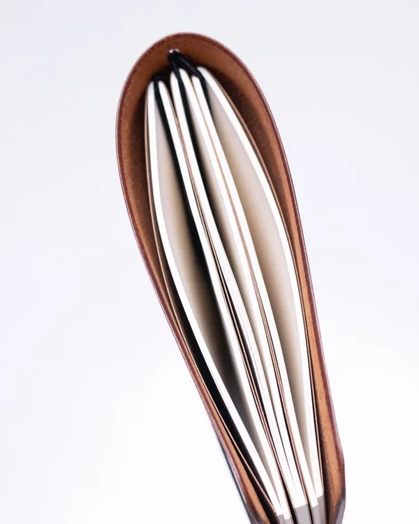 The_Ink_A5_-_Tan_Full_Grain_Leather_Journal_Cover_with_Notebooks