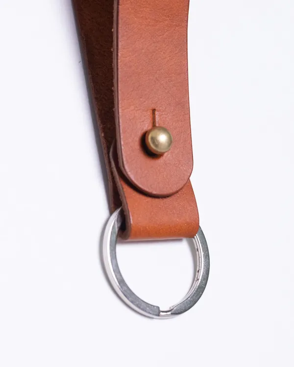 The_Loop_Tan_Full_Grain_Leather_Belt_Loop_Keychain