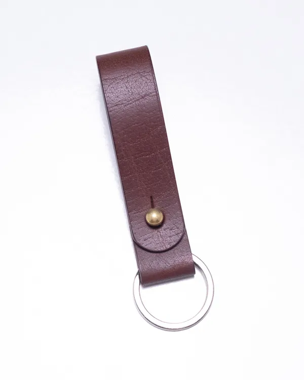The_Loop_-_Brown_Full_Grain_Leather_Belt_Loop_Keychain