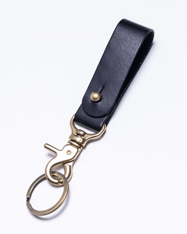 Trigger_Loop_-_Black_Solid_Brass_Full_Grain_Leather_Belt_loop_Keychain