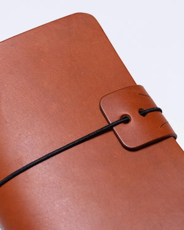 The_Ink_A6_-_Tan_Full_Grain_Leather_Journal_Cover_with_Notebooks
