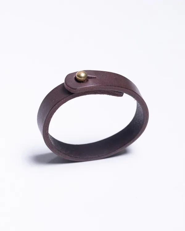 The_Strap_-_Brown_Full_Grain_Leather_Wrist_Band