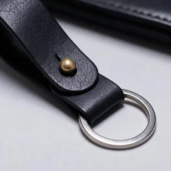 The_Loop_-_Black_Full_Grain_Leather_Belt_Loop_Keychain