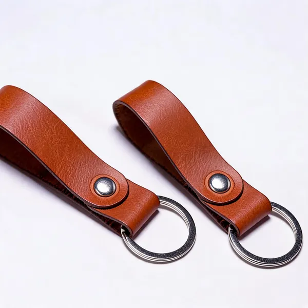 The_Strip_-Tan_Full_Grain_Leather_Keychain_-_Pack_of_2