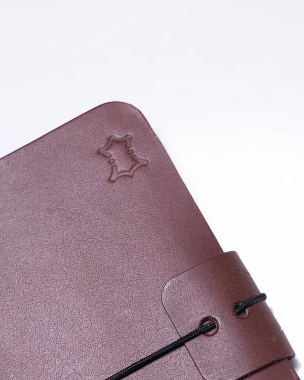 The_Ink_A6_-_Brown_Full_Grain_Leather_Journal_Cover_with_Notebooks