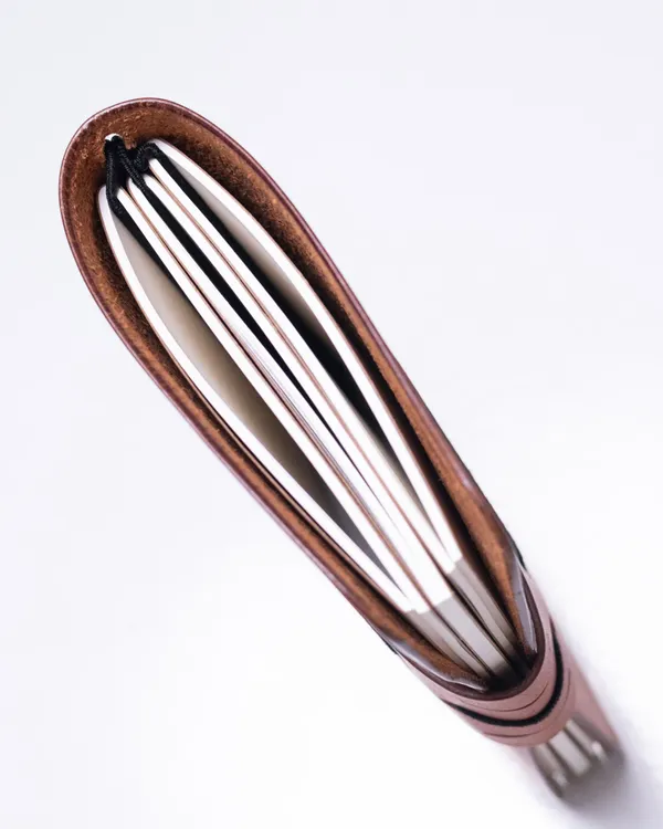 The_Ink_A6_-_Tan_Full_Grain_Leather_Journal_Cover_with_Notebooks